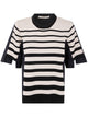 Nuur Crew Neck Striped Sweater