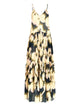 Roberto Collina Blue Cotton Silk Dresses
