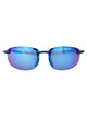 Maui Jim Metal Matte Blue Nylon Sunglasses