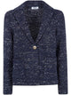Base Milano Cotton Blend Single-Breasted Jacket