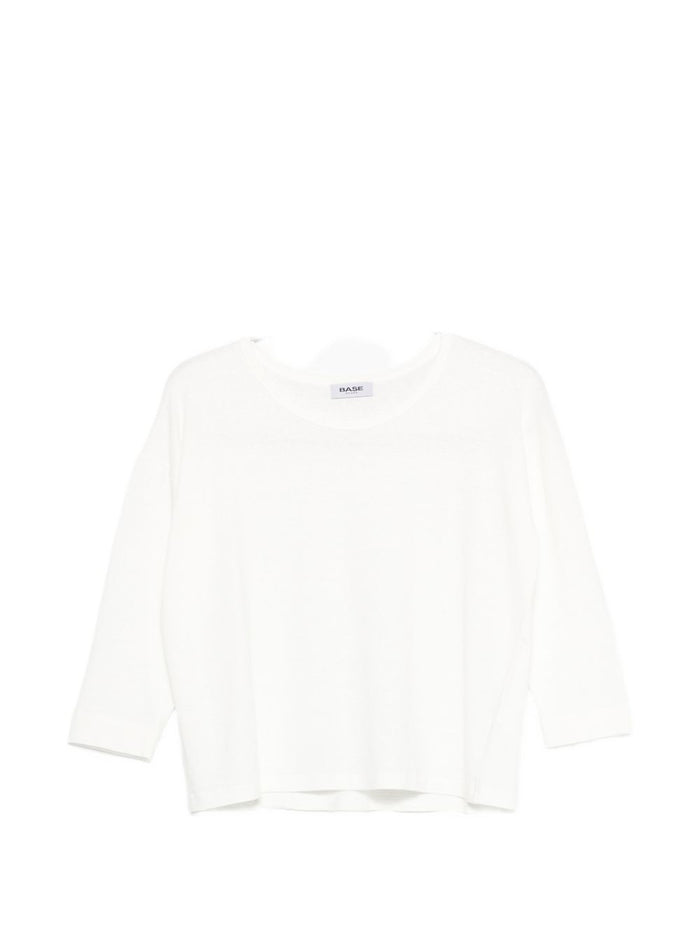 Base Milano Linen Crewneck Sweater