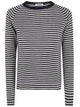 Base Striped Round Neck Sweater