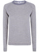 Base Striped Round Neck Sweater