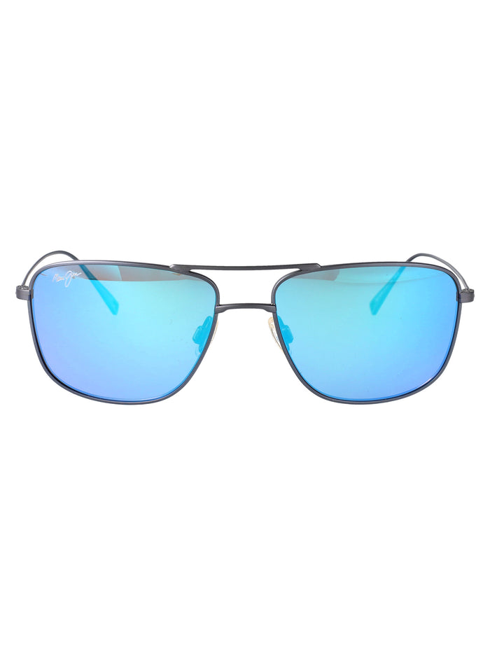 Maui Jim Dove Grey Metal Sunglasses