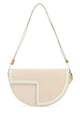 Patou Two-Tone Canvas And Leather Le Patou Shoulder Bag