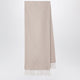Max Mara Sandcolored Cashmere Scarf