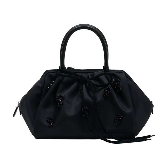 Simone Rocha Gathered Top Handle Bag W/ Emb