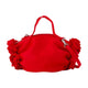 Simone Rocha Mini Double Ribbon Rosette Purse -  - Nylon - Red