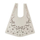 Simone Rocha Mini Lasercut Shopper Bag -  - Leather - Ivory