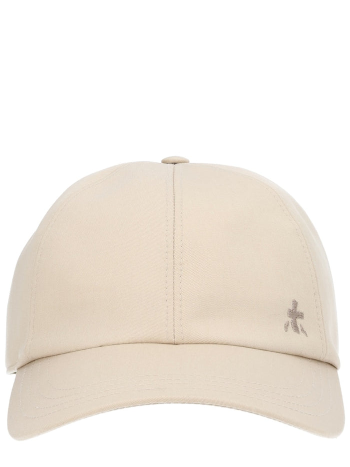 Premiata Beige Cotton Hat