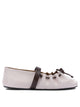 Marni Pink Leather Ballerinas