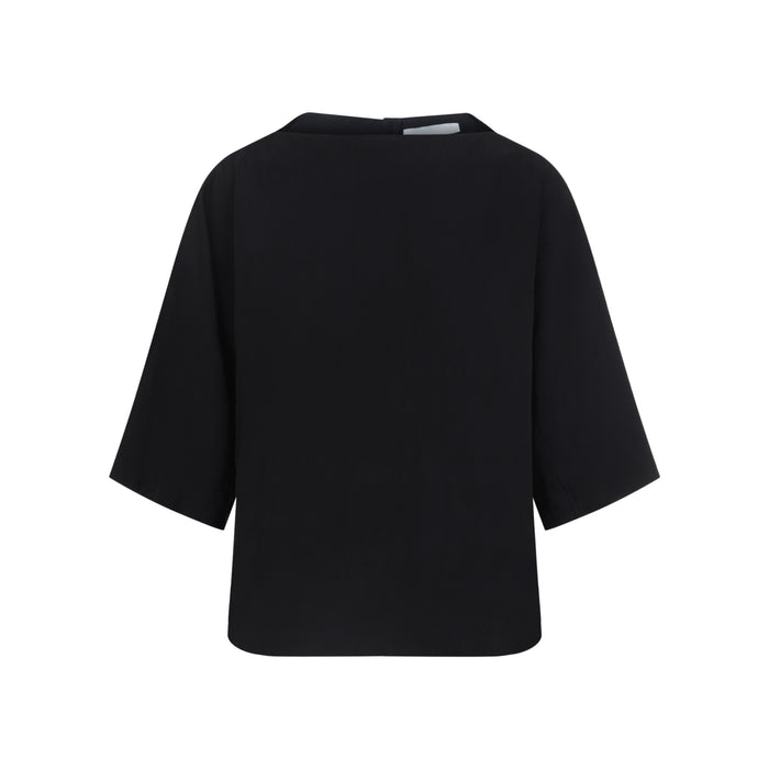 Studio Nicholson Black Basco Viscose T-Shirt