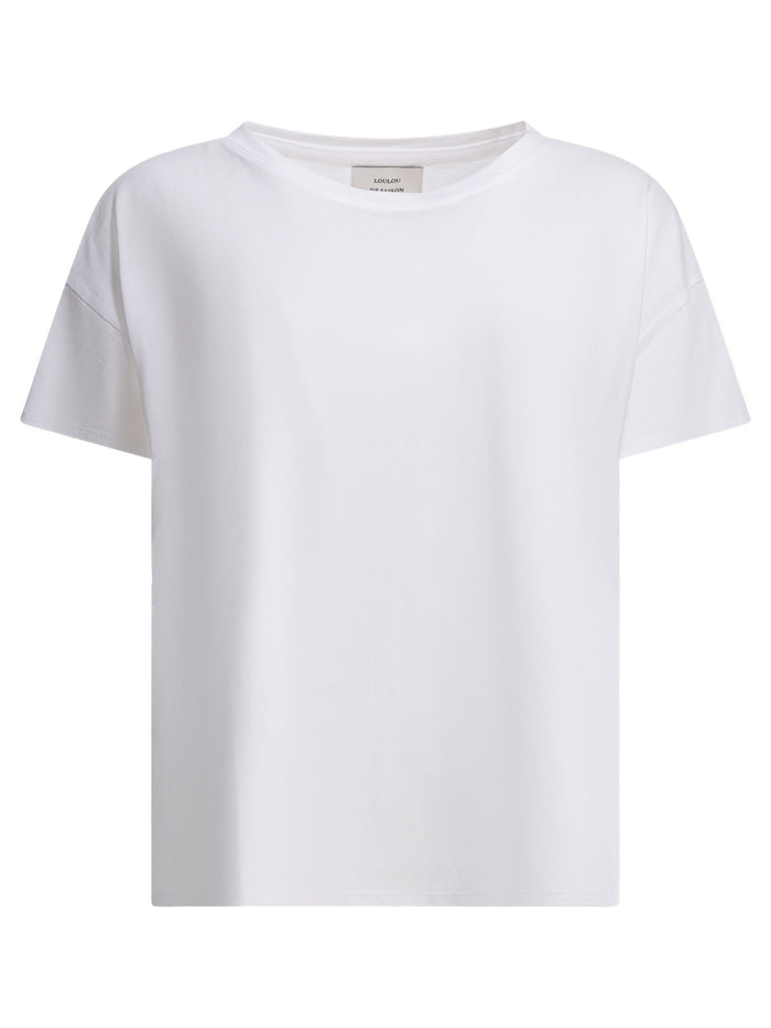 Loulou De Saison White Cotton T-Shirt