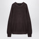 Tagliatore  Brown Virgin Wool Pullover