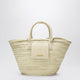 Jacquemus Le Panier Soli Woven Raffia Tote Bag In Ivory