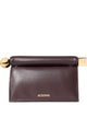 Jacquemus La Pochette Rond Carre -  - Leather - Brown