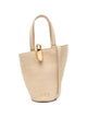 Jacquemus Tote Le Petit Bambola Suede Beige Sim Coc