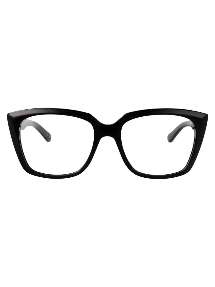 Balenciaga Eyeglasses  Bb0062o 001 Black Black Transparent 53/18/140