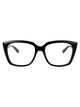 Balenciaga Eyeglasses  Bb0062o 001 Black Black Transparent 53/18/140