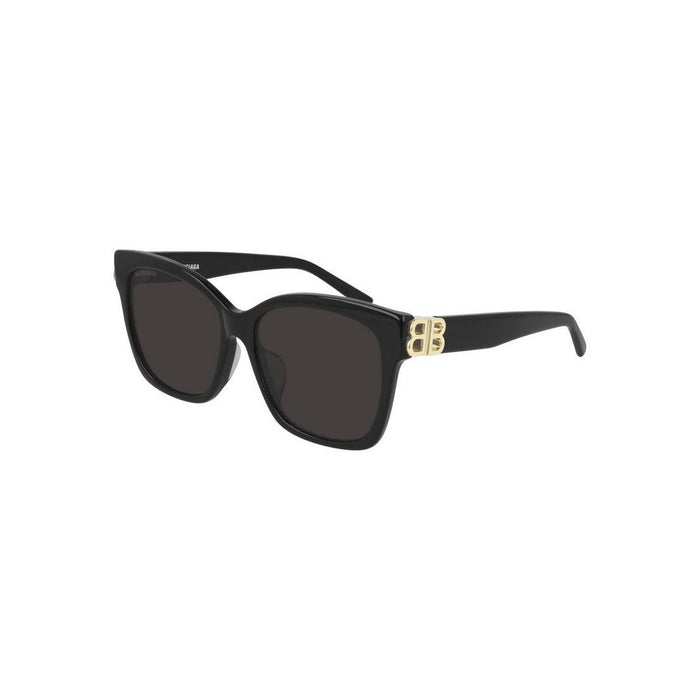 Balenciaga Sunglasses  Bb0102sa 001 Black Gold Grey 57/16/145