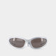 Balenciaga Acetate Silver Sunglasses