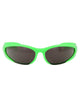 Balenciaga Acetate Green Sunglasses
