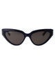 Balenciaga Acetate Blue Grey Sunglasses