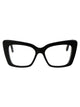 Balenciaga Black Acetate Optical Glasses