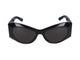 Balenciaga Sunglasses  Bb0394s 001 Black Black Grey 59/19/145