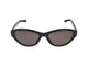 Balenciaga Sunglasses  Bb0404sk 001 Black Black Grey 58/18/135