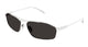 Balenciaga Sunglasses  Bb0416s 002 Silver Silver Grey 63/16/140