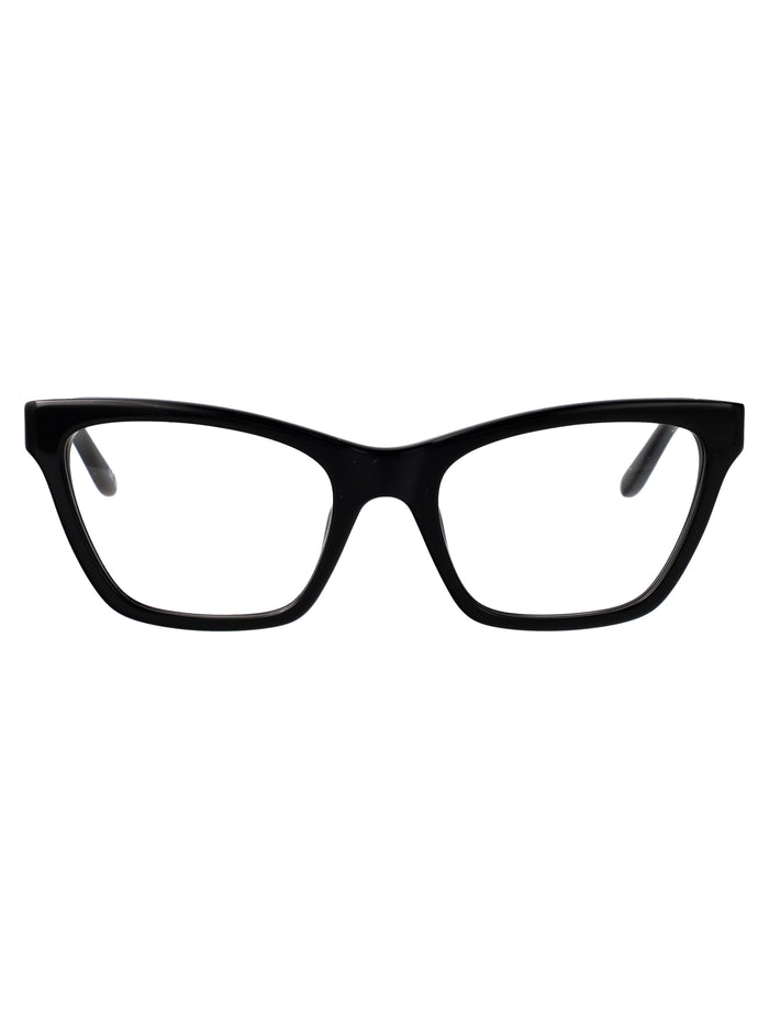 Balenciaga Black-Black-Transparent Recycled Acetate Glasses