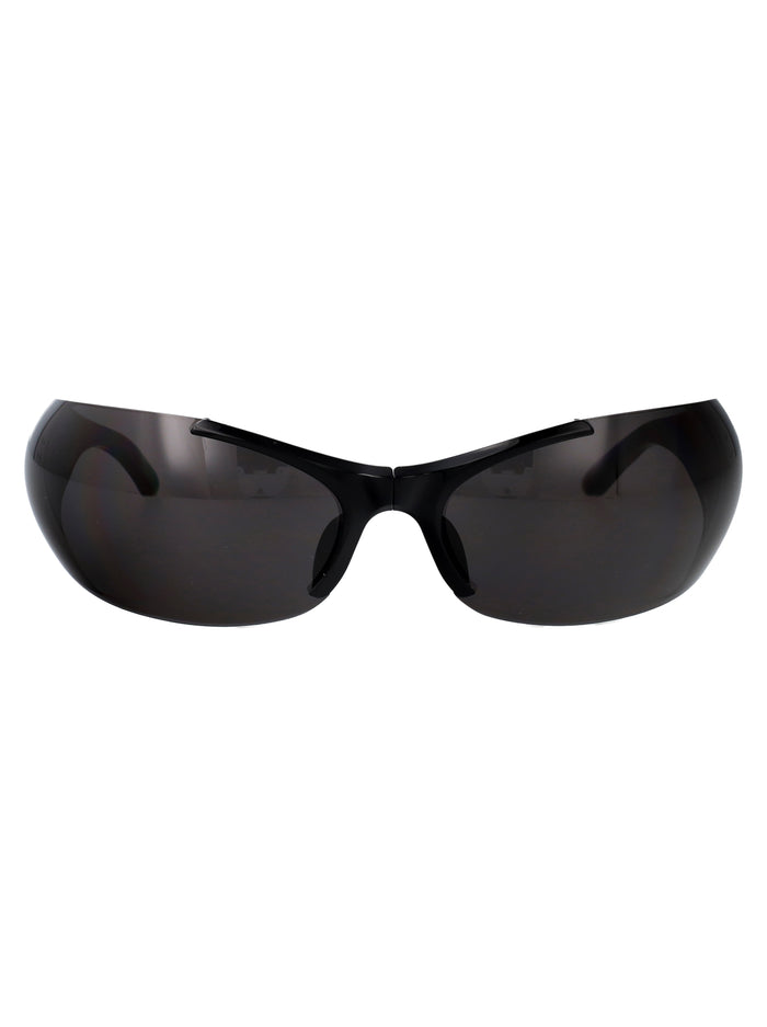 Balenciaga Black-Grey-Grey Bio Injected Sunglasses