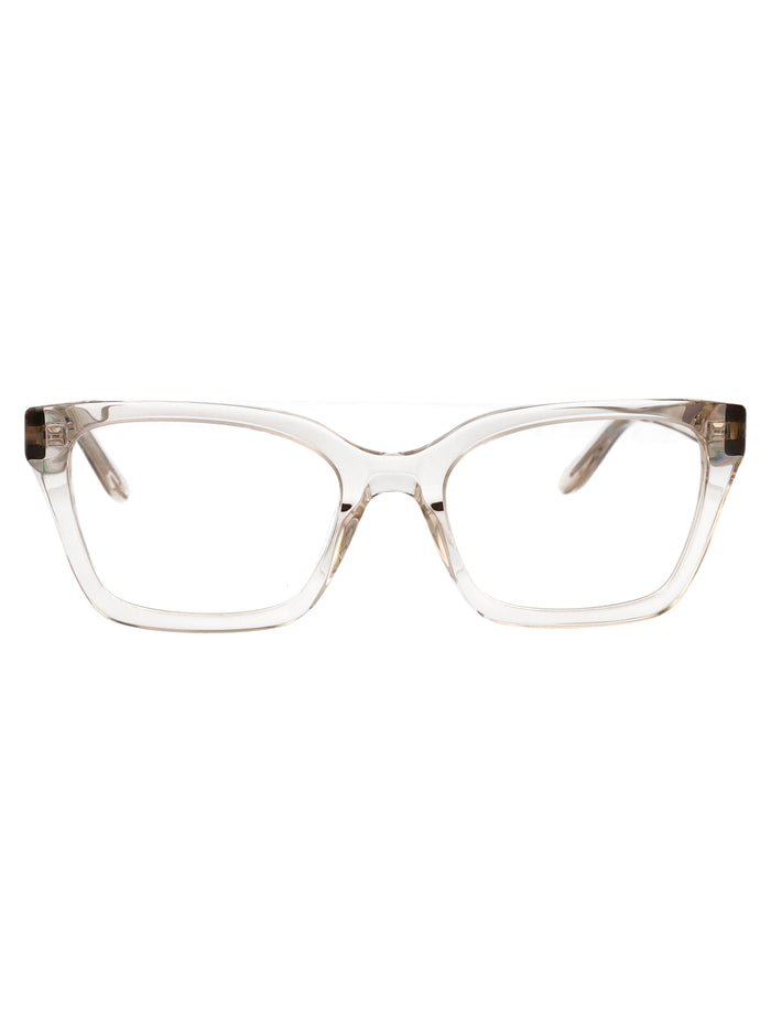 Balenciaga Beige-Beige-Transparent Acetate Glasses