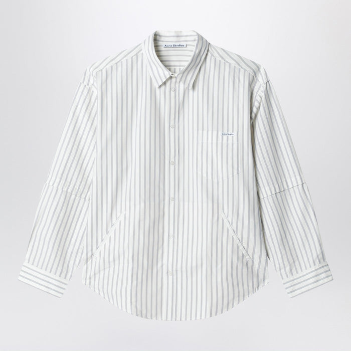 Acne Studios Double Sleeve Button-Up Shirt Off White