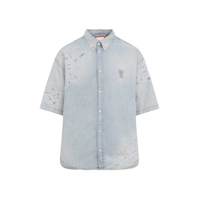 Acne Studios Light Blue Cotton Shirt