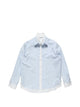 Acne Studios Layered-Effect Logo-Embroidered Shirt