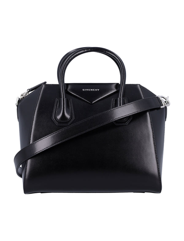 Givenchy Black Leather Small Antigona Handbag