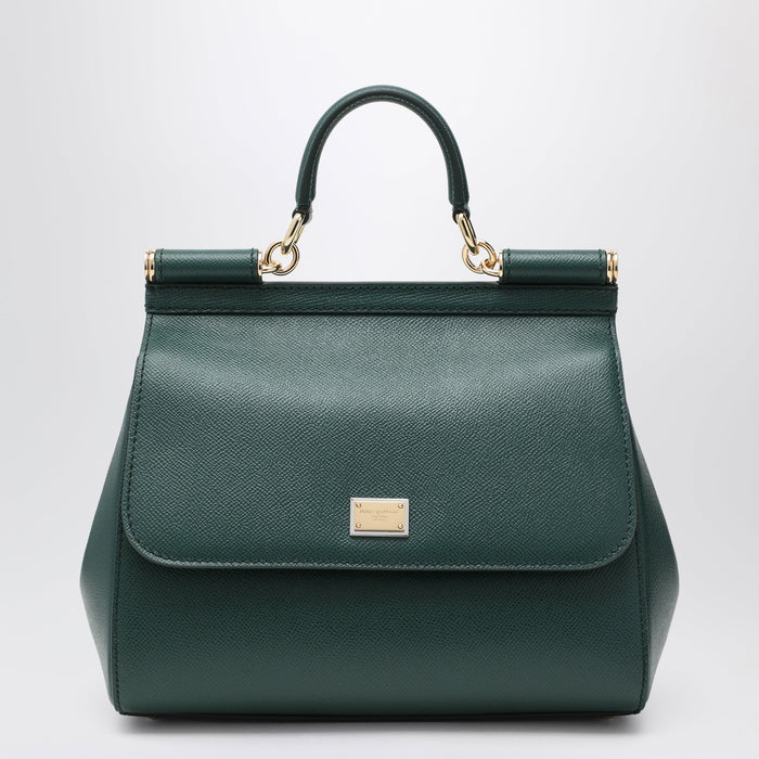 Dolce&Gabbana Large Sicily Handbag In Lago Green