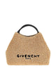 Givenchy Nano Facet Tote Bag In Sponge Raffia