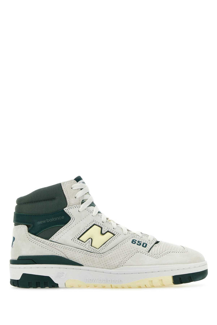 New Balance Multicolor Leather And Suede 650 Sneakers