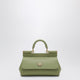 Dolce&Gabbana Sicily Small Top Handle Bag In Sage Green