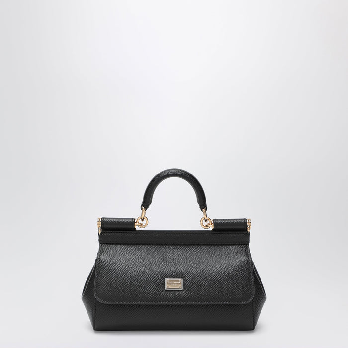 Dolce&Gabbana Small Sicily Black Handbag