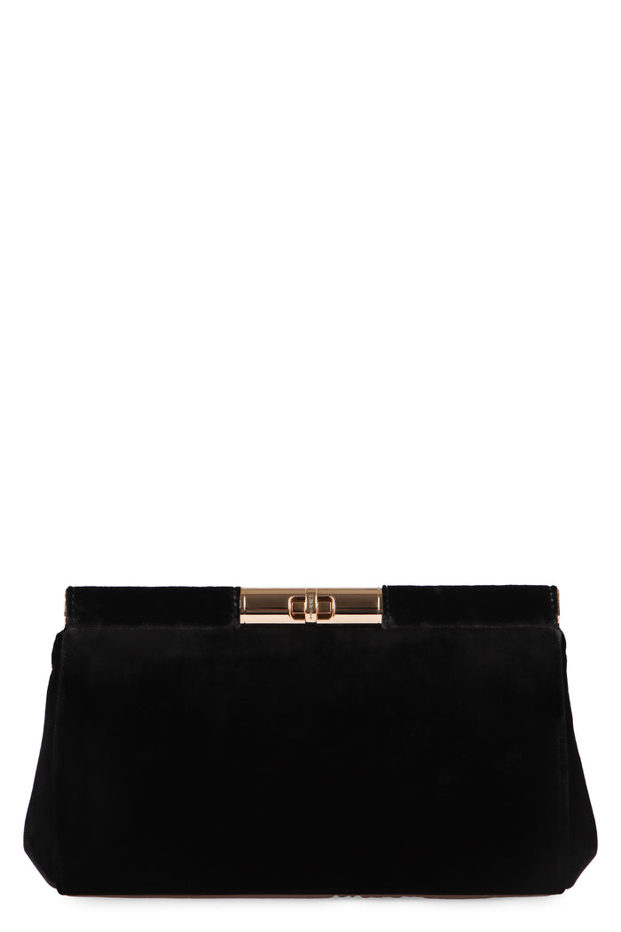 Dolce & Gabbana Marlene Velvet Clutch Bag