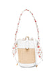 Dolce & Gabbana Capri Rafia Bucket Bag
