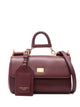 Dolce & Gabbana Caramello Calf Leather Top Handle Bag