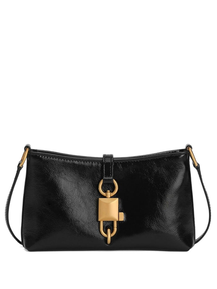 Dolce & Gabbana Black Leather Shoulder Bag