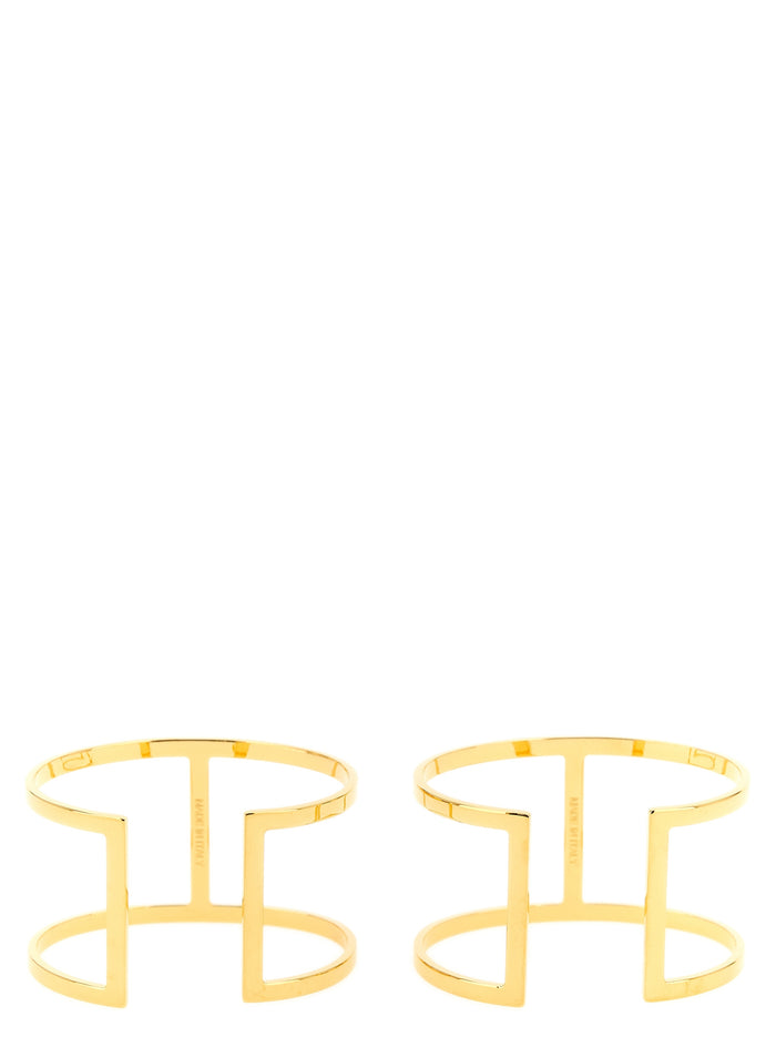 Elisabetta Franchi Logo Bracelet Set