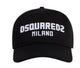 Dsquared2 Black White Cotton Hat