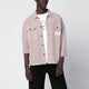 Brain Dead Sand-Colored Honeycomb Shirt